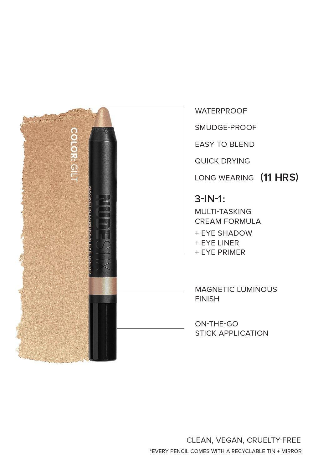Nudestix Magnetic Luminous Eye Colour Gilt image 5