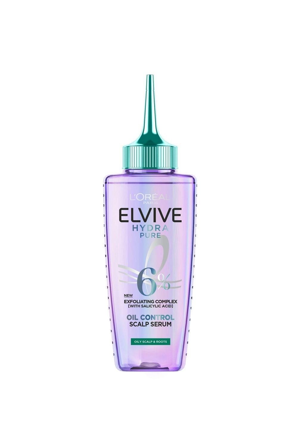 L'Oréal Paris Elvive Hydra Pure Exfoliating Pre-Shampoo Scalp Serum with Salicylic Acid, for Oily Scalp & Roots Multi image 1