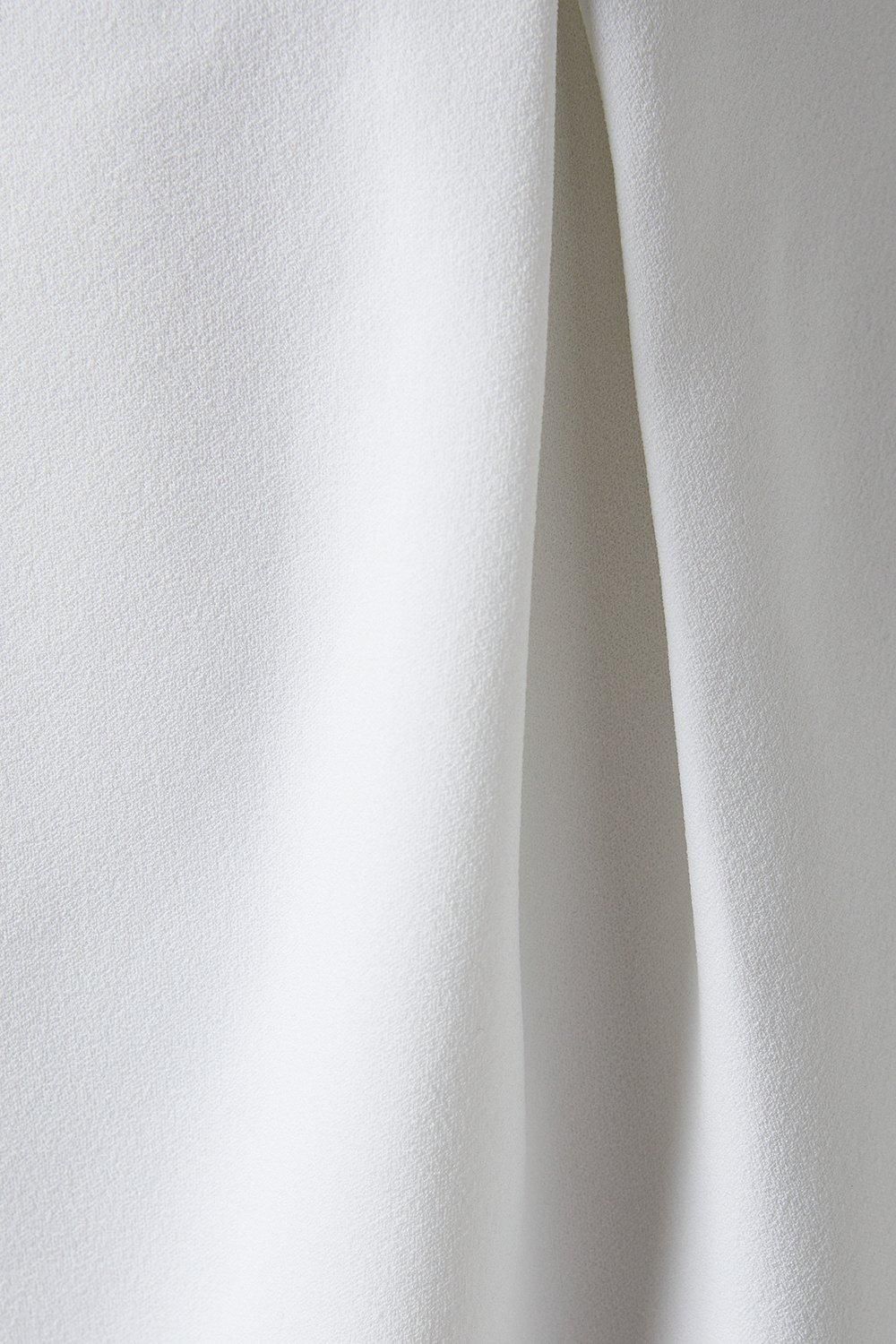 Coast White Bow Back Bandeau Mini Bridal Dress In Stretch Crepe Ivory image 5