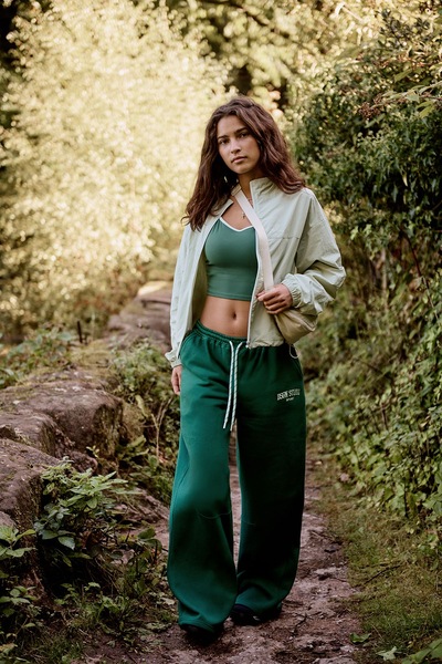 DSGN Studio DSGN Studio Sport Straight Leg Jogger Green