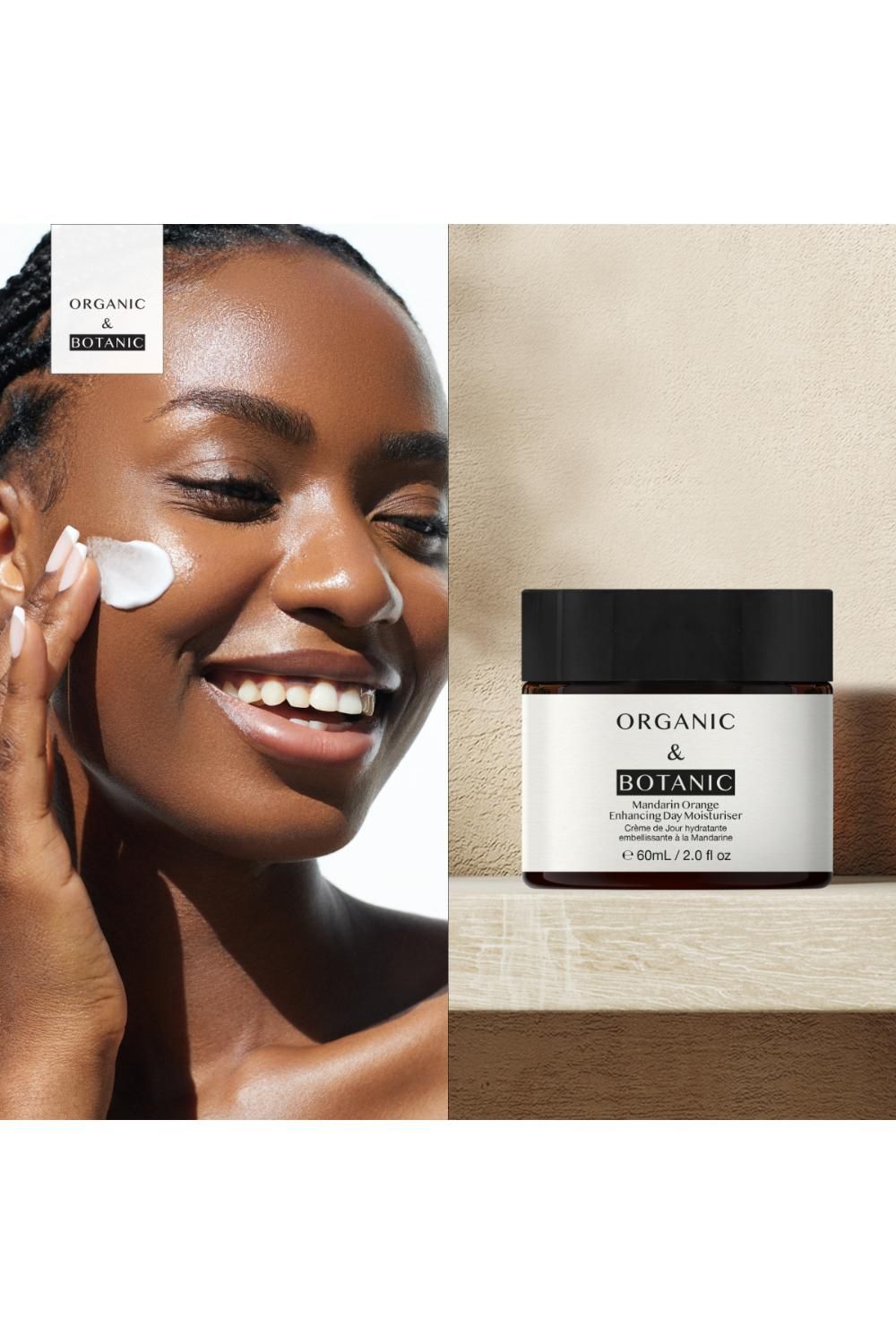 Organic & Botanic Mandarin Orange Enhancing Day Moisturiser 60ml image 3