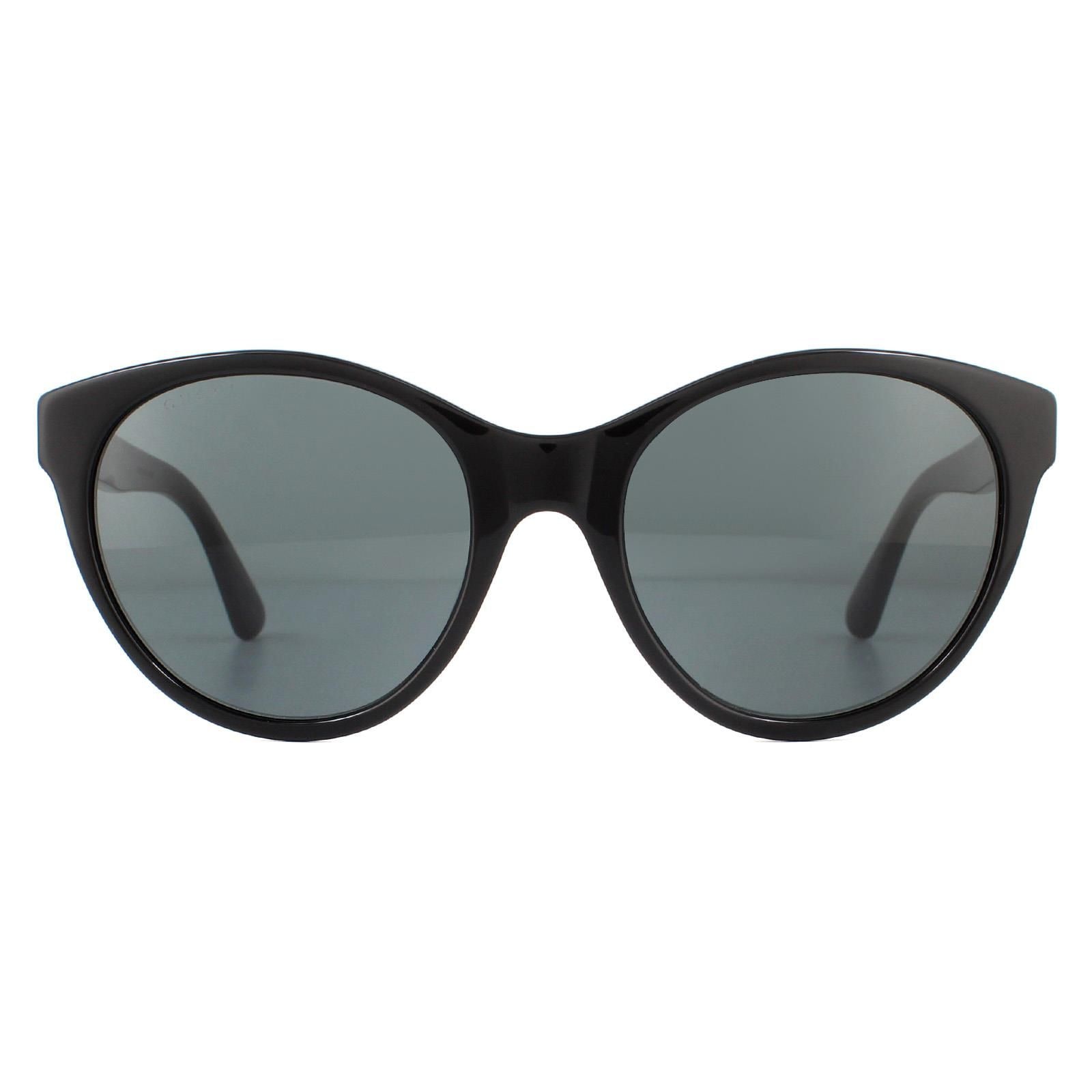 Gucci Round Black Grey Sunglasses image 1