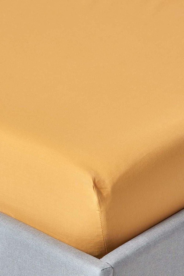 Homescapes Egyptian Cotton Deep Fitted Sheet 18 inch 200 Thread Count