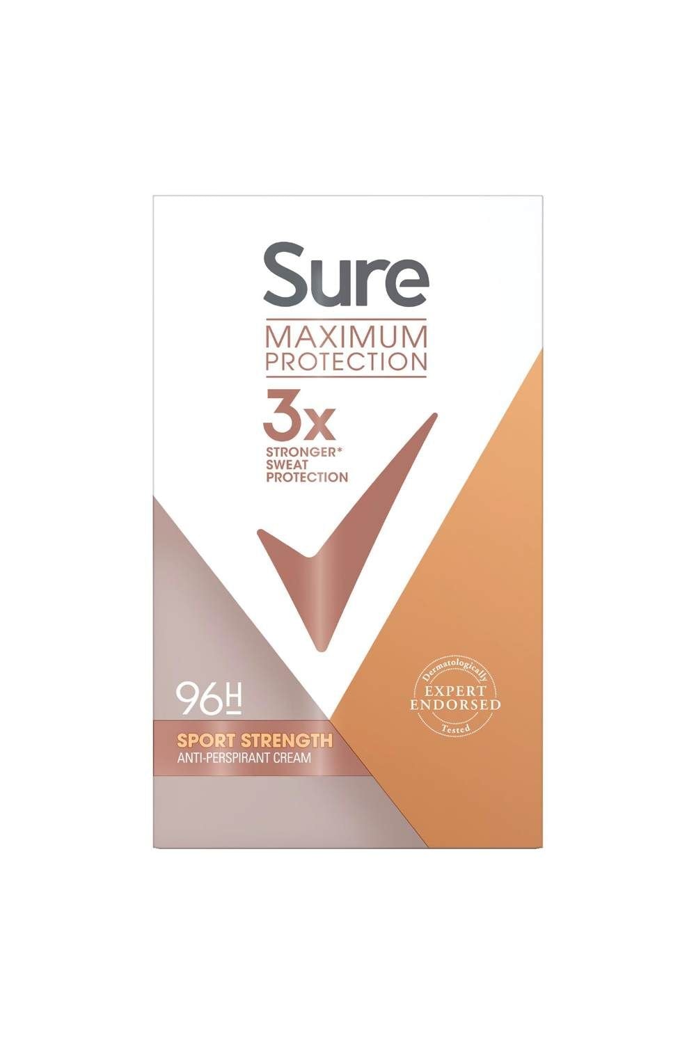 Sure Women Maximum Protection 'Anti-Perspirant Deodorant' Cream, 6x45ml image 2