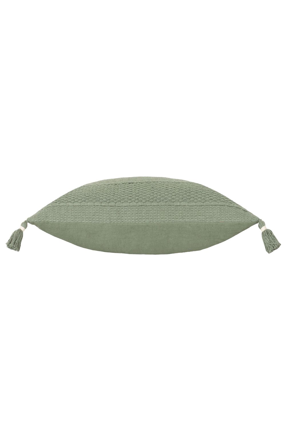 Yard Caliche Woven Textured Tasselled Polyester Filled Cushion image 3