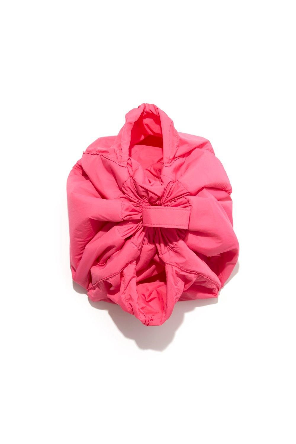 The Flat Lay Co The Flat Lay Co. Drawstring Makeup Bag in Pink Parachute Multi image 9