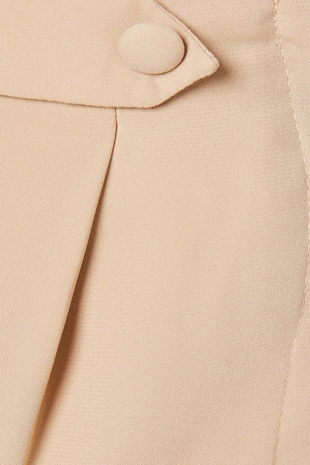 Dorothy Perkins Button Front Slim Leg Trouser Camel image 5