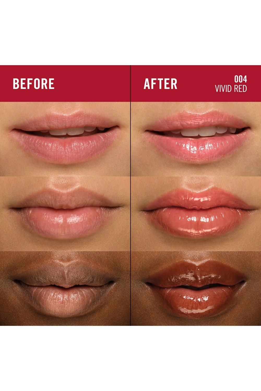 Rimmel London Oh My Gloss! Lip Oil 6ml Vivid Red image 2