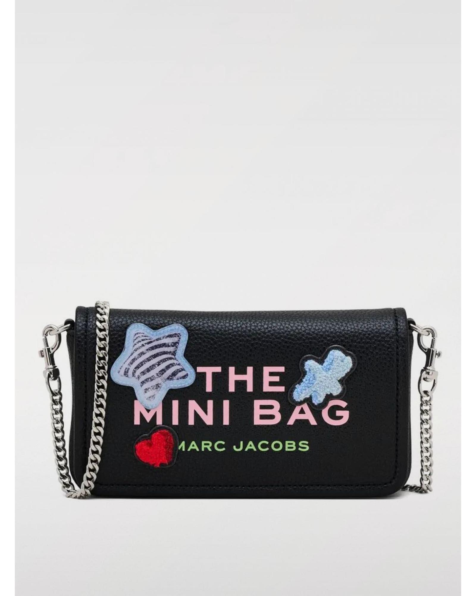 Marc Jacobs Mini Bag Patchwork Design Wo - Black Clutch Bags