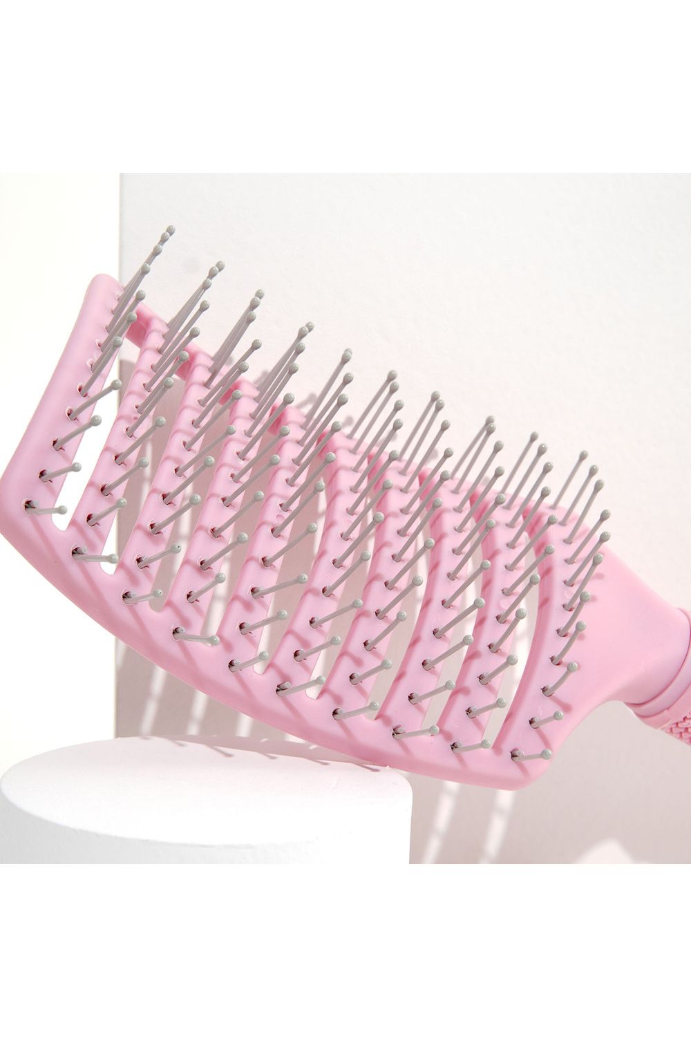 Brushworks Blow Dry Paddle Brush Pink image 3