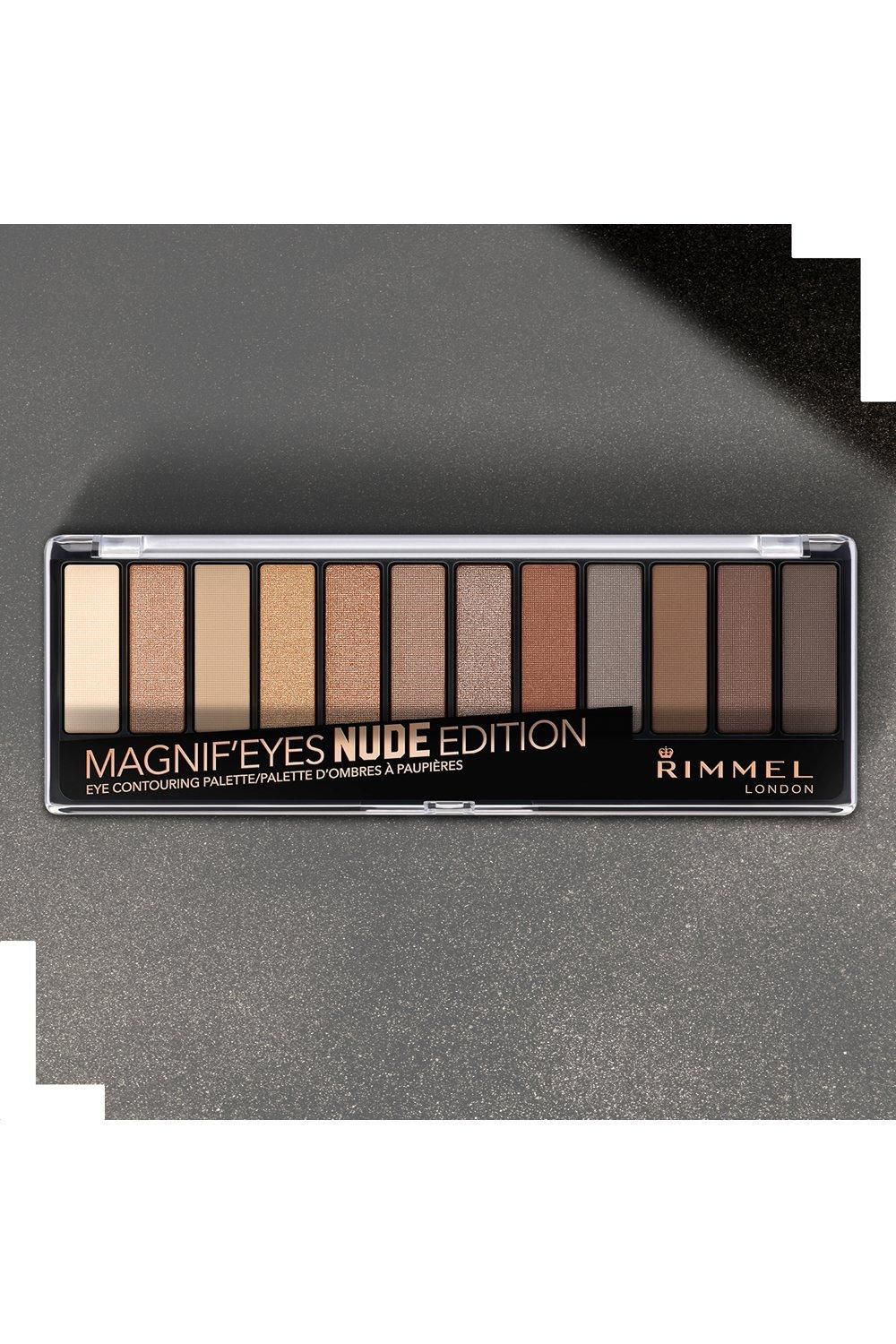 Rimmel London Rimmel 12 Pan Eyeshadow Palette, Nude Edition, 14g Multi image 3