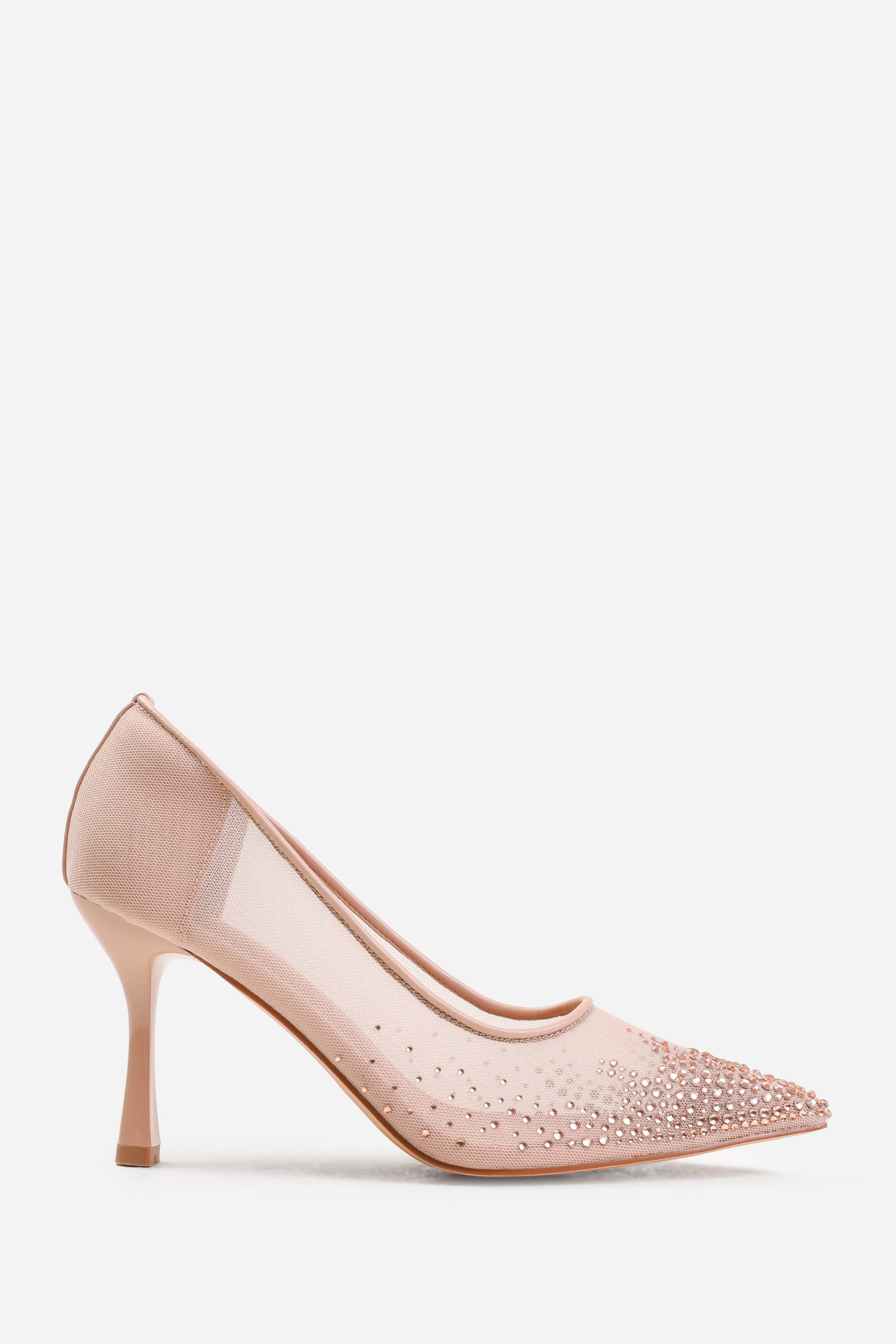 Where's That From 'Aralyn' Wide Fit Court Shoe With Diamante Detailing image 2