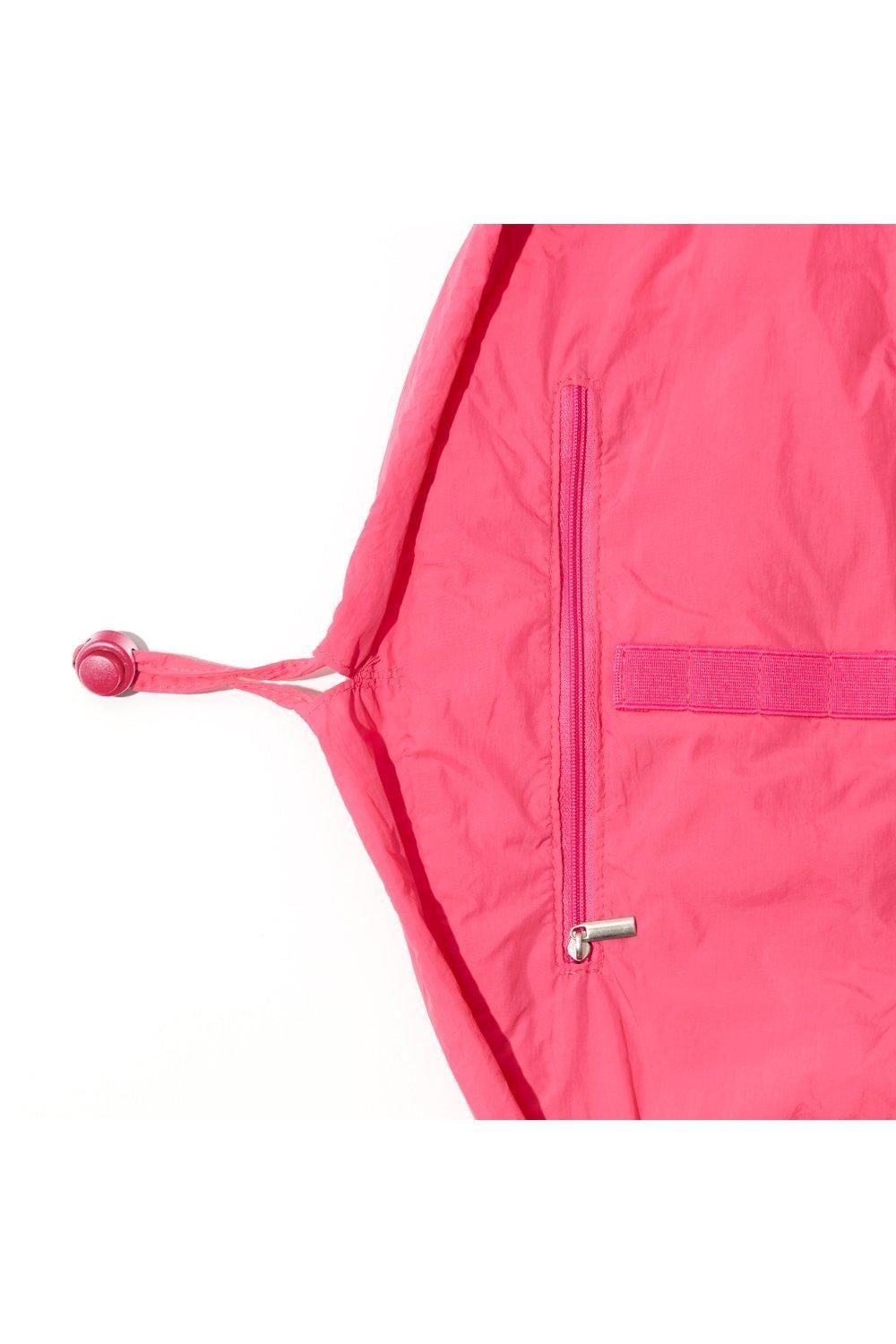 The Flat Lay Co The Flat Lay Co. Drawstring Makeup Bag in Pink Parachute Multi image 7