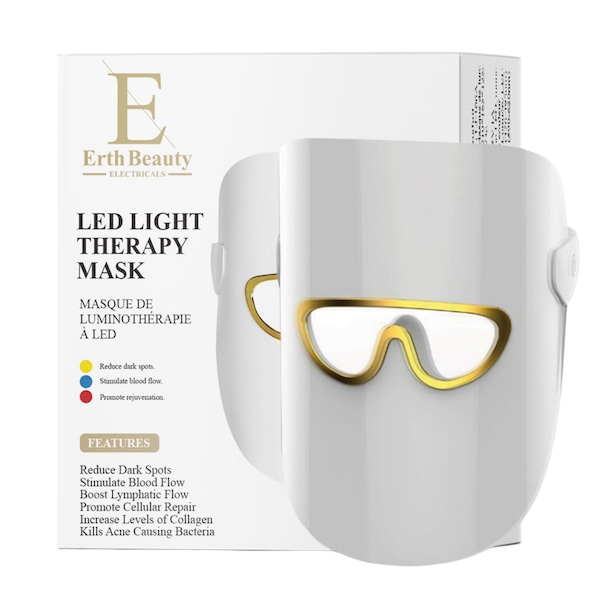 Erth Skin London LED Light Therapy Mask Set