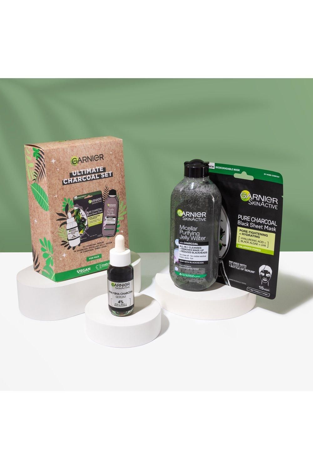 Garnier Ultimate Charcoal Gift Set Multi image 2