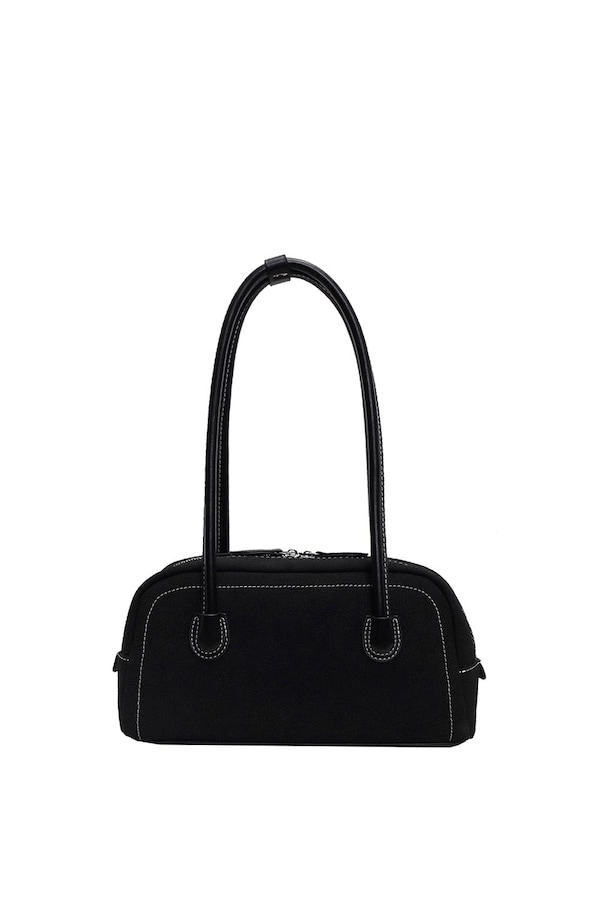 XY London 'Ashden' Women's Handbag with Shoulder Strap and Faux Suede Finish
