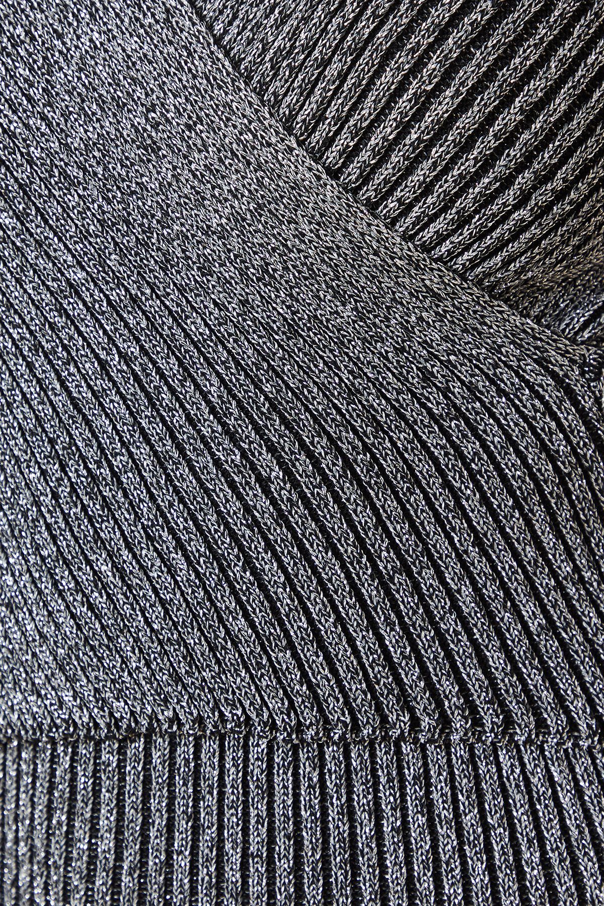 Dorothy Perkins Petite Wrap Detail Midi Dress Black image 5