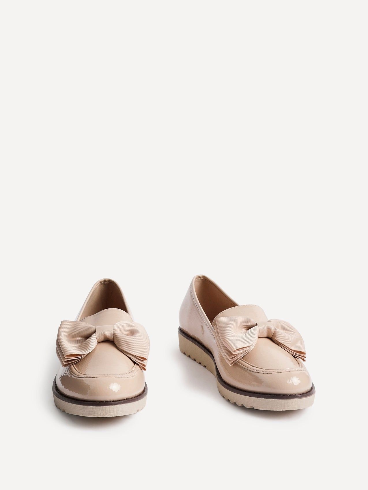 Linzi Cathy Mocha Patent Loafers image 3
