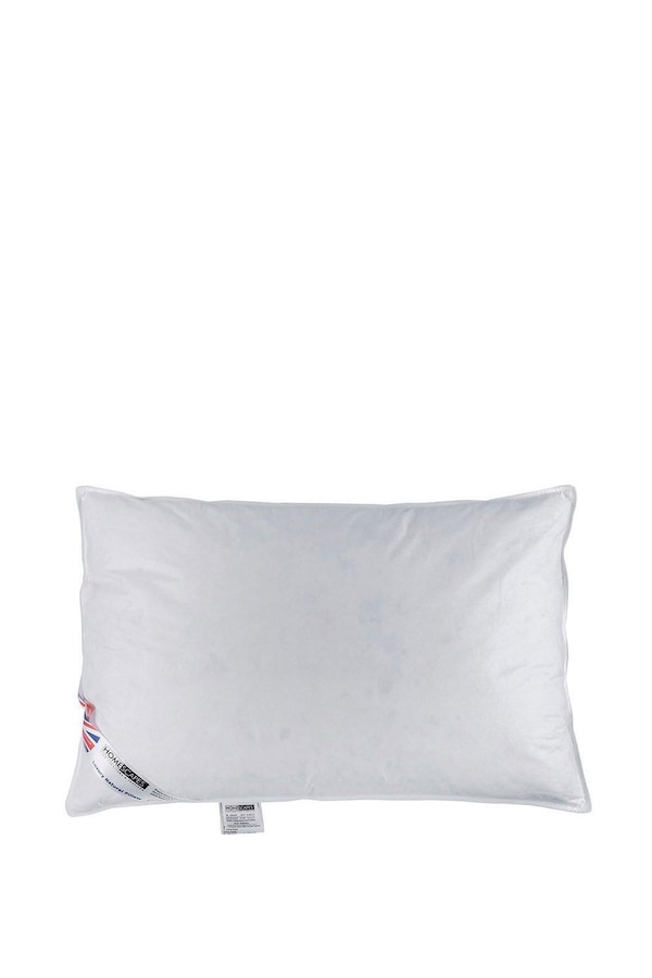 Homescapes Goose Feather & Down Lavender Pillow Dried Lavender Insert Extra Fill