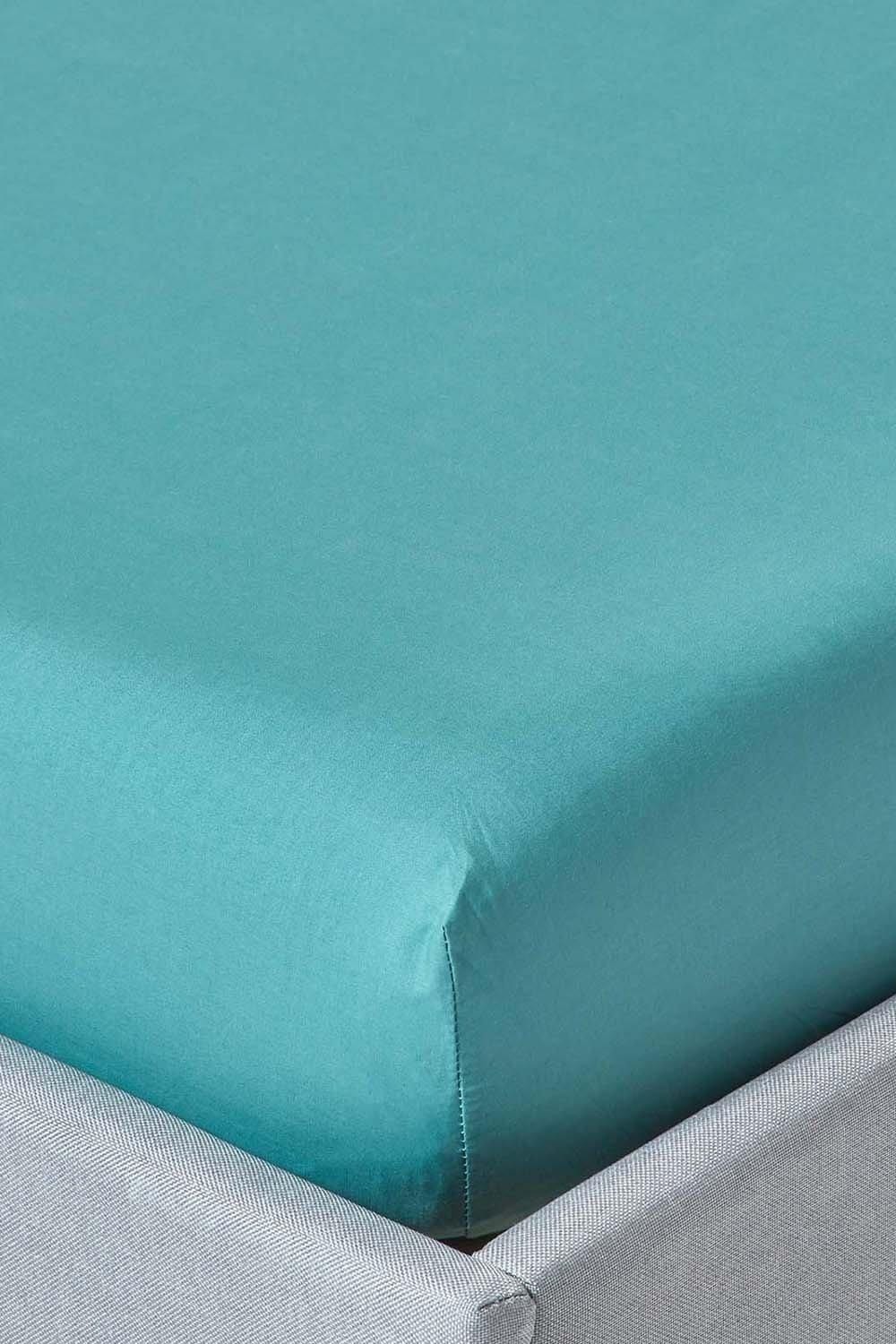 Homescapes Egyptian Cotton Fitted Sheet 12 inch 200 Thread Count image 1