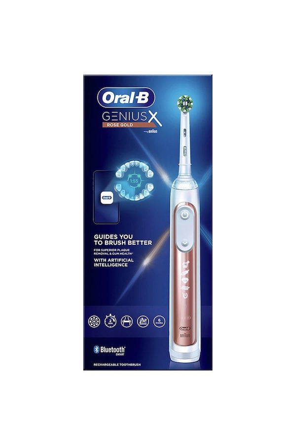 Oral B Genius X Toothbrush Rose Gold Rose Gold