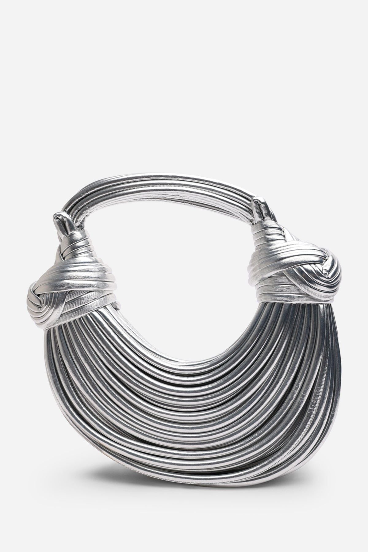 Where's That From 'Blossom' Curved Metallic Shoulder Bag image 2