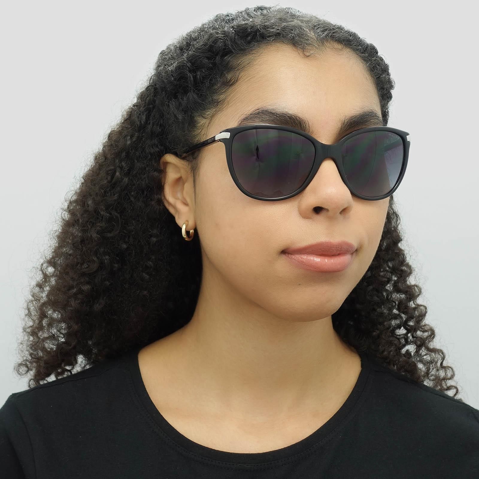 Ralph by Ralph Lauren Cat Eye Black Grey Gradient Sunglasses image 5