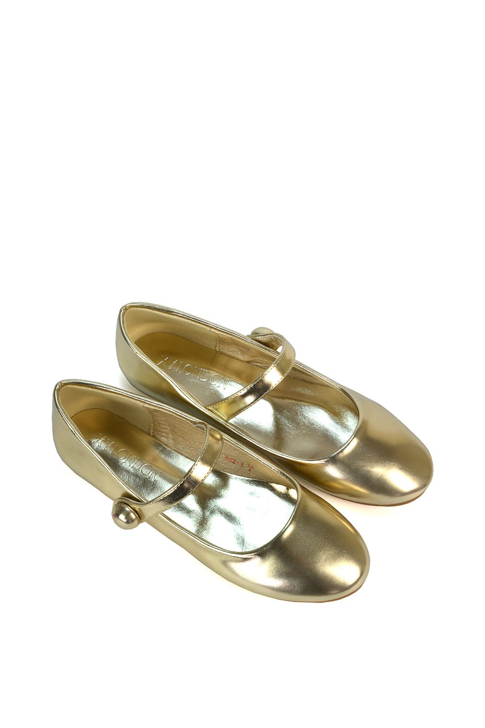 XY London 'Joanna' Flat Closed Toe Mary Jane Ballet Dolly Shoes Pumps image 5