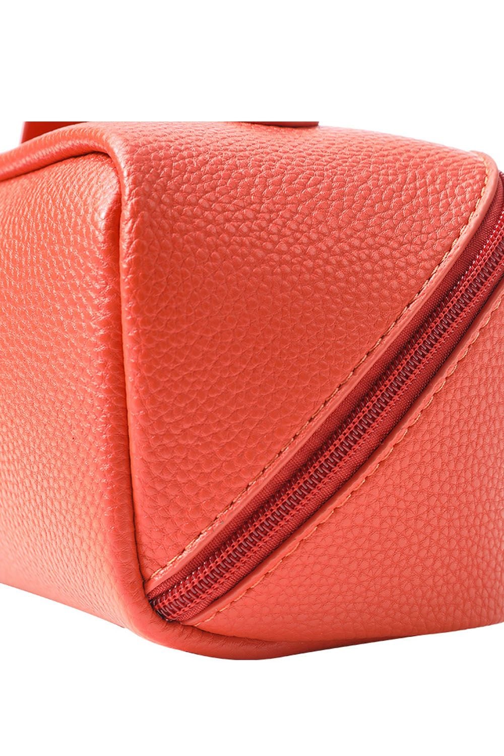 SHEONLY Large Flat Lay Capacity Cosmetic Bag Toiletry Bag Makeup Makeup Storage Wash Bag Travel with Handle and Divider for Women Girls For Home Dormitory image 5