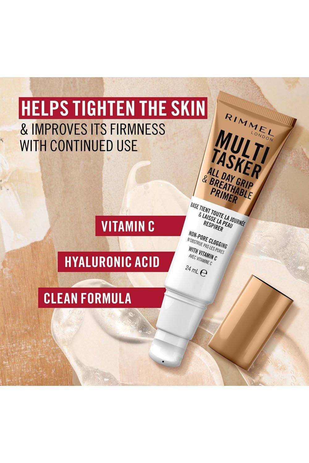 Rimmel London Multi-Tasker All Day Grip & Breathable Primer 24ml Multi image 4