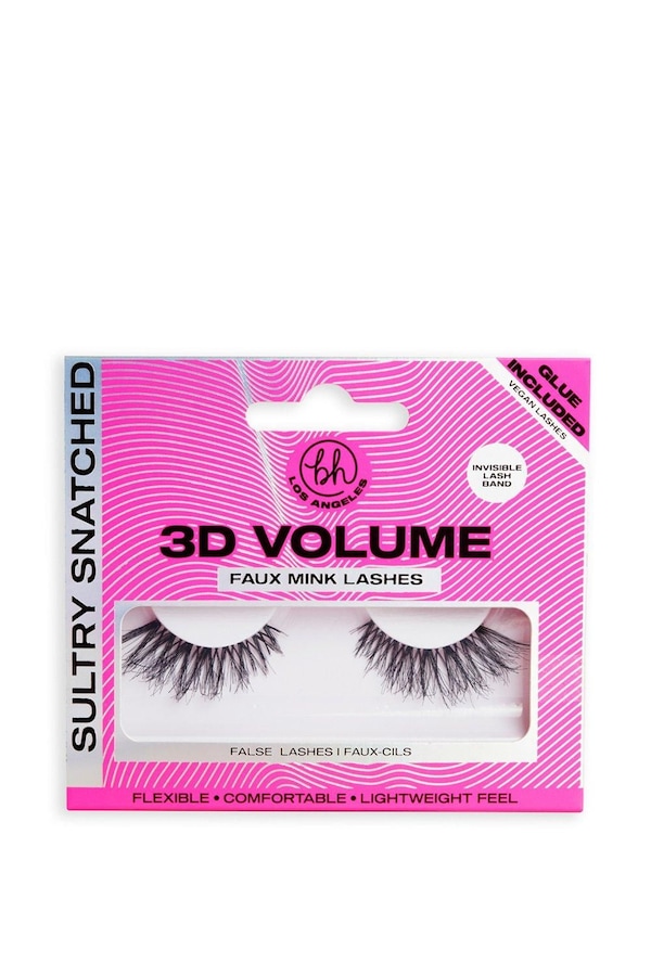 Revolution BH Los Angeles 3D Faux Mink Volume Lashes Sultry Snatched Multi