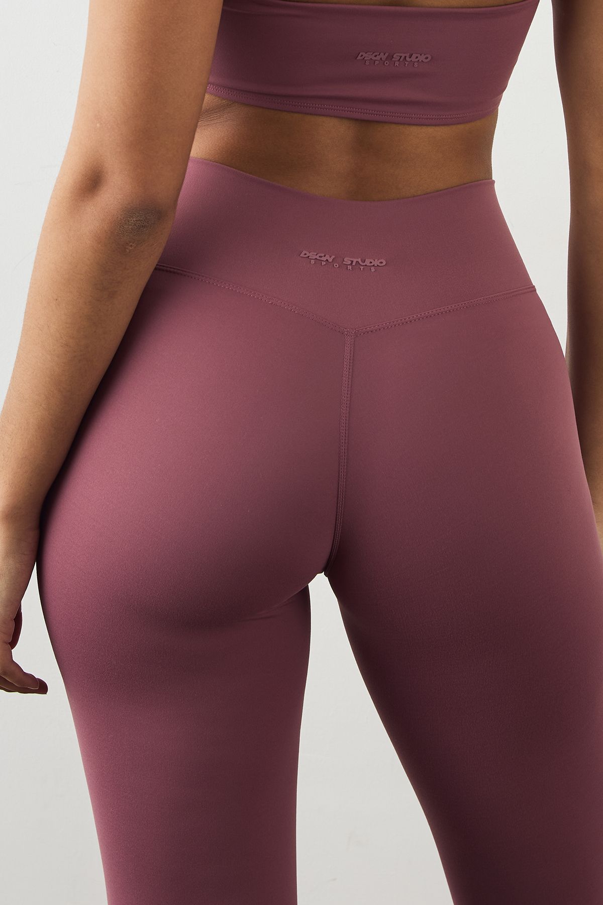 DSGN Studio DSGN Studio Ultra Sculpt Wrap Waist Legging Rose image 4