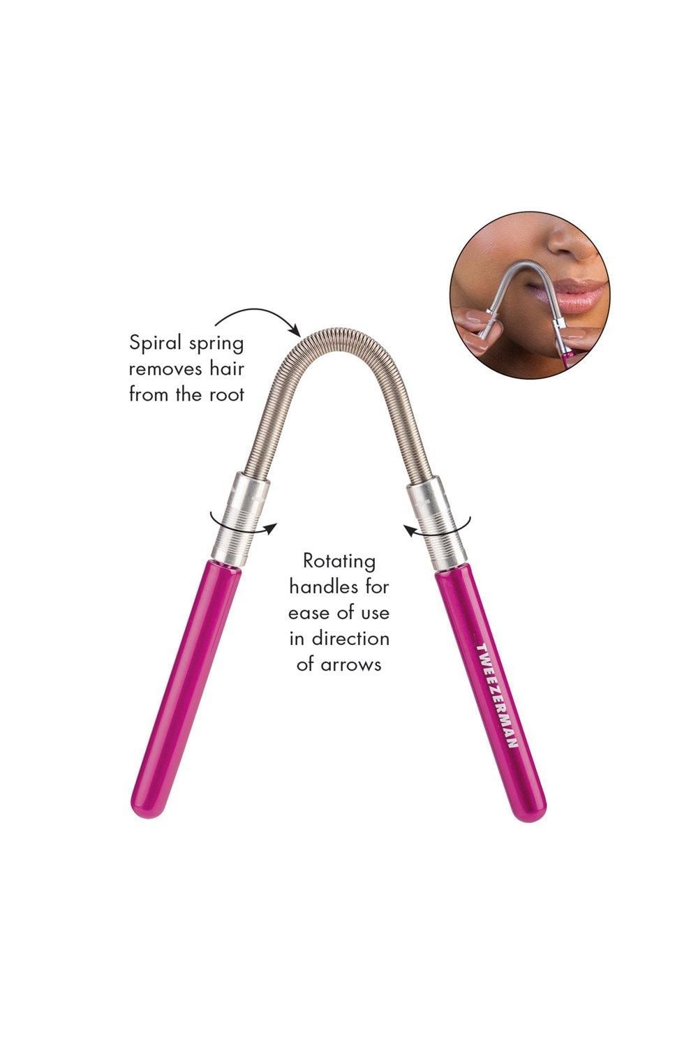 Tweezerman Smooth Finish Facial Hair Remover Pink image 6