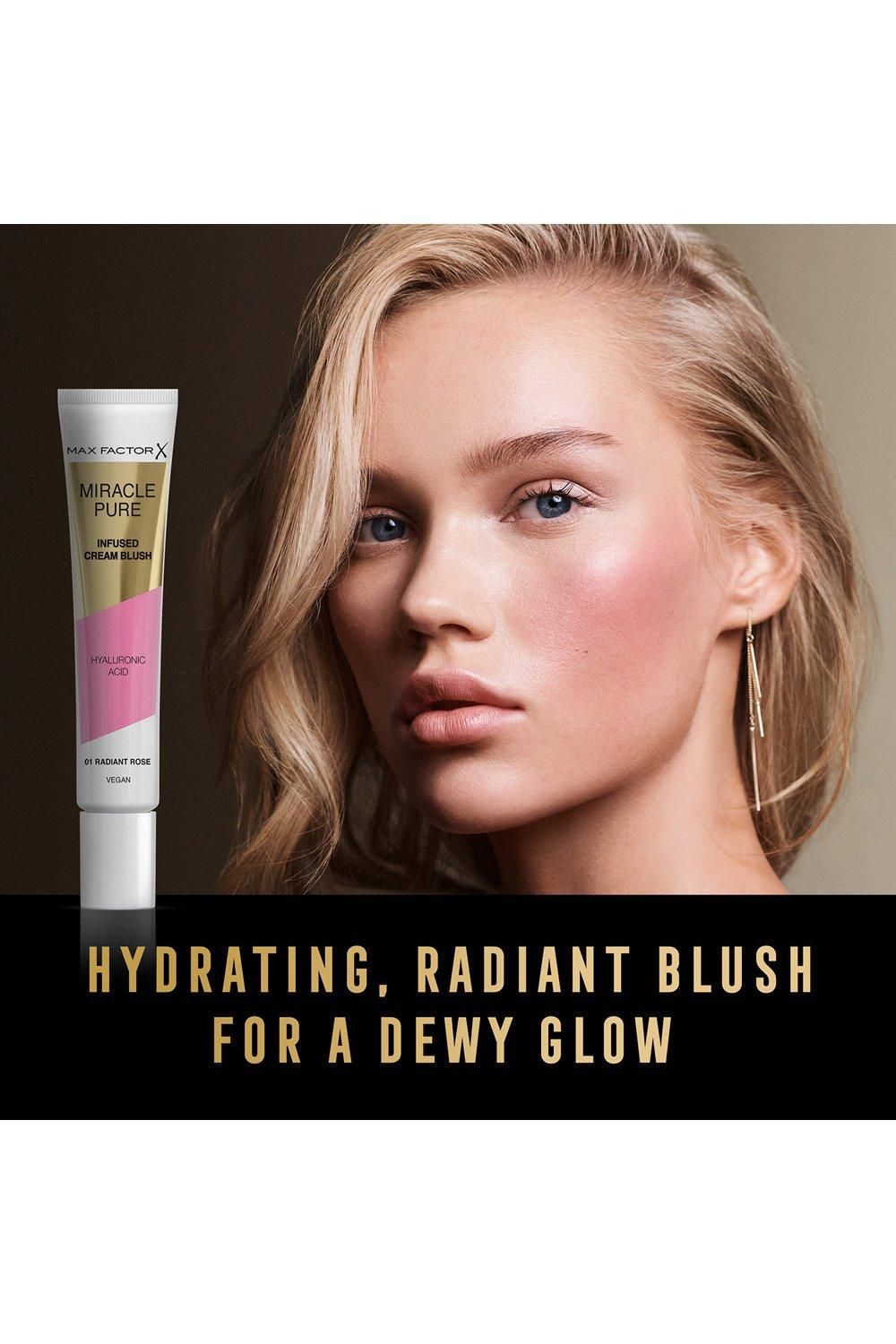 Max Factor Miracle Pure Infused Cream Blush Radiant Rose image 5