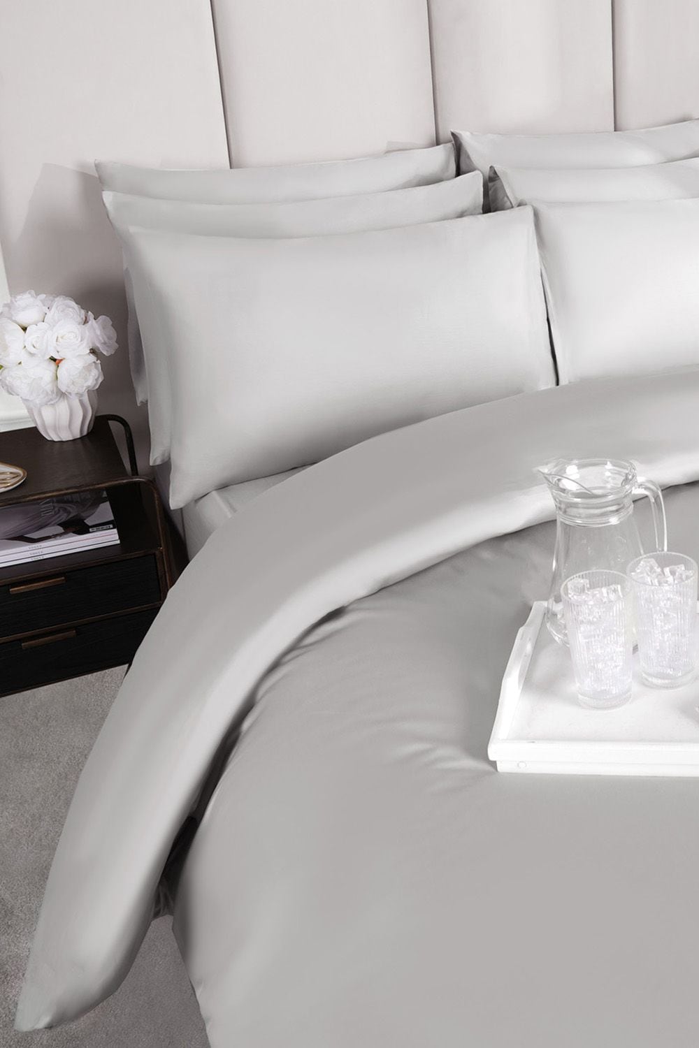 OHS 400 Thread Count Hotel Luxury Premium Quality Cotton Soft Duvet Cover Set image 6