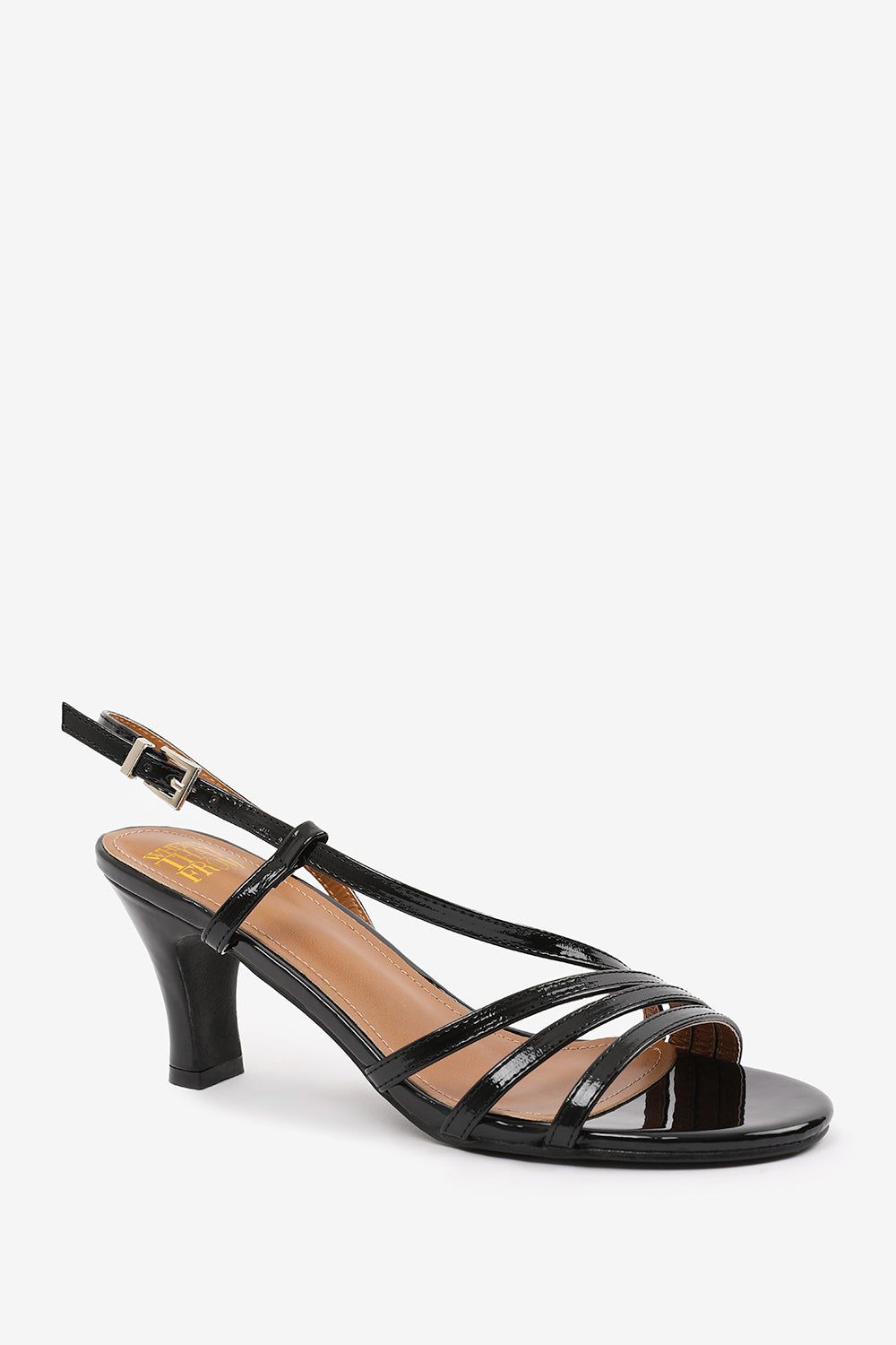Where's That From 'Mykonos' Wide Fit Mutli Strap Slingback Low Block Heel image 2