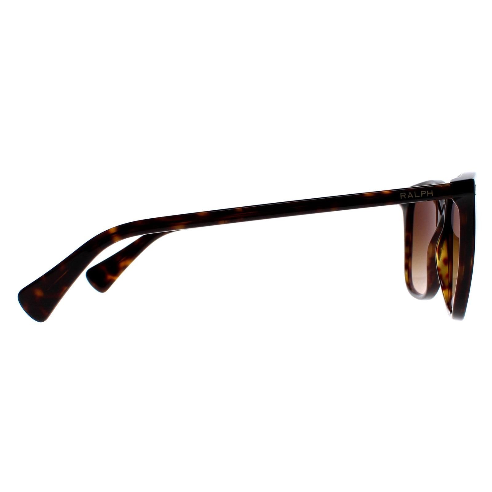 Ralph by Ralph Lauren Square Shiny Dark Havana Brown Gradient RA5293 image 4