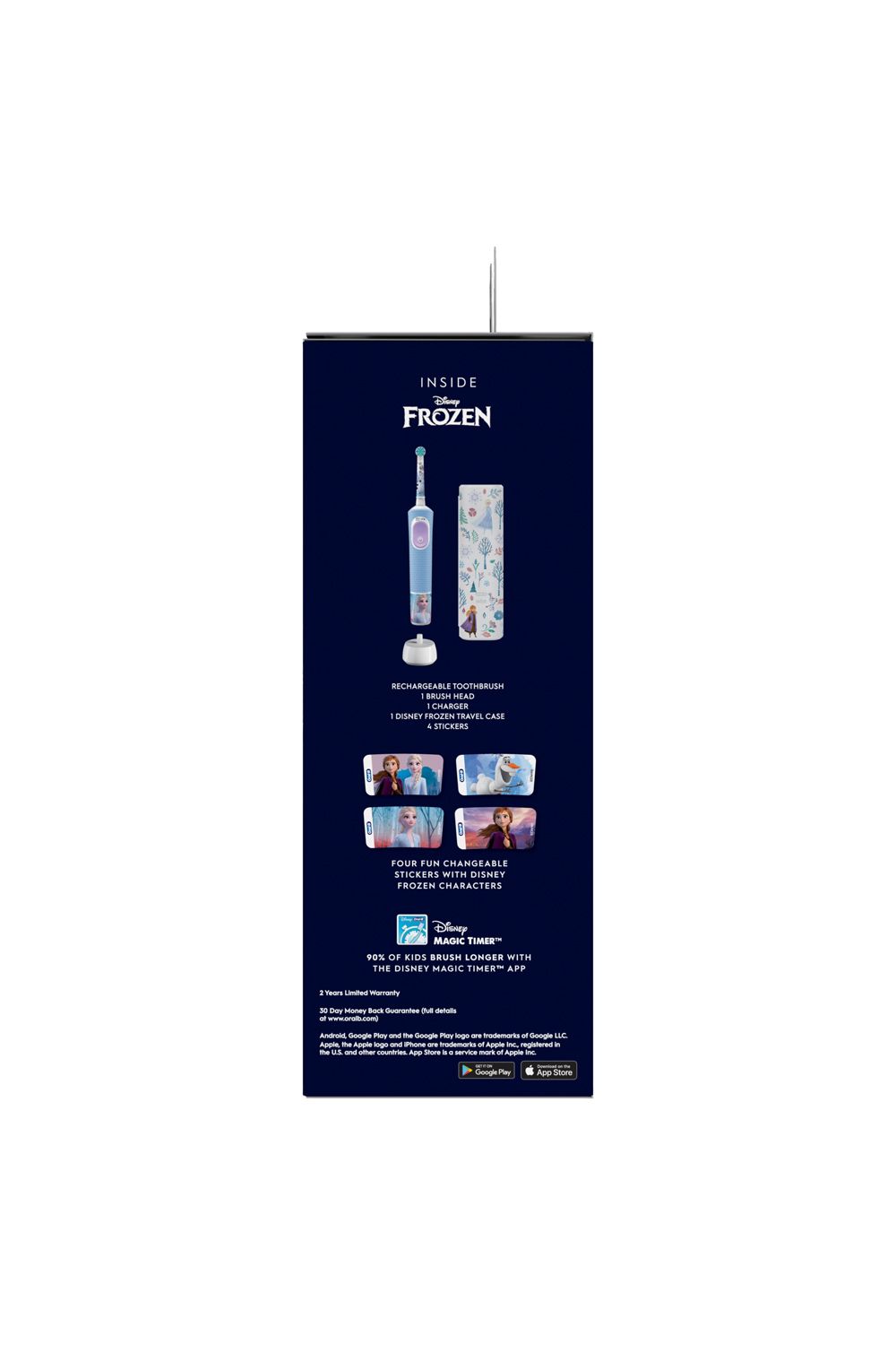 Oral B Kids Frozen Vitality Pro Toothbrush + Case Multi image 9