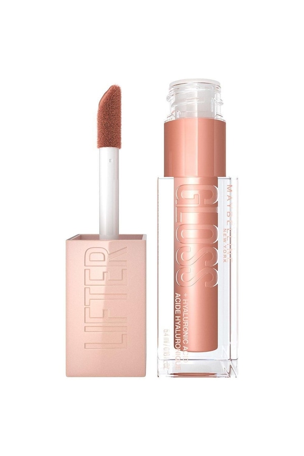 Maybelline Lifter Gloss Plumping Hydrating Lip Gloss With Hyaluronic Acid 5.4ml 008 Stone