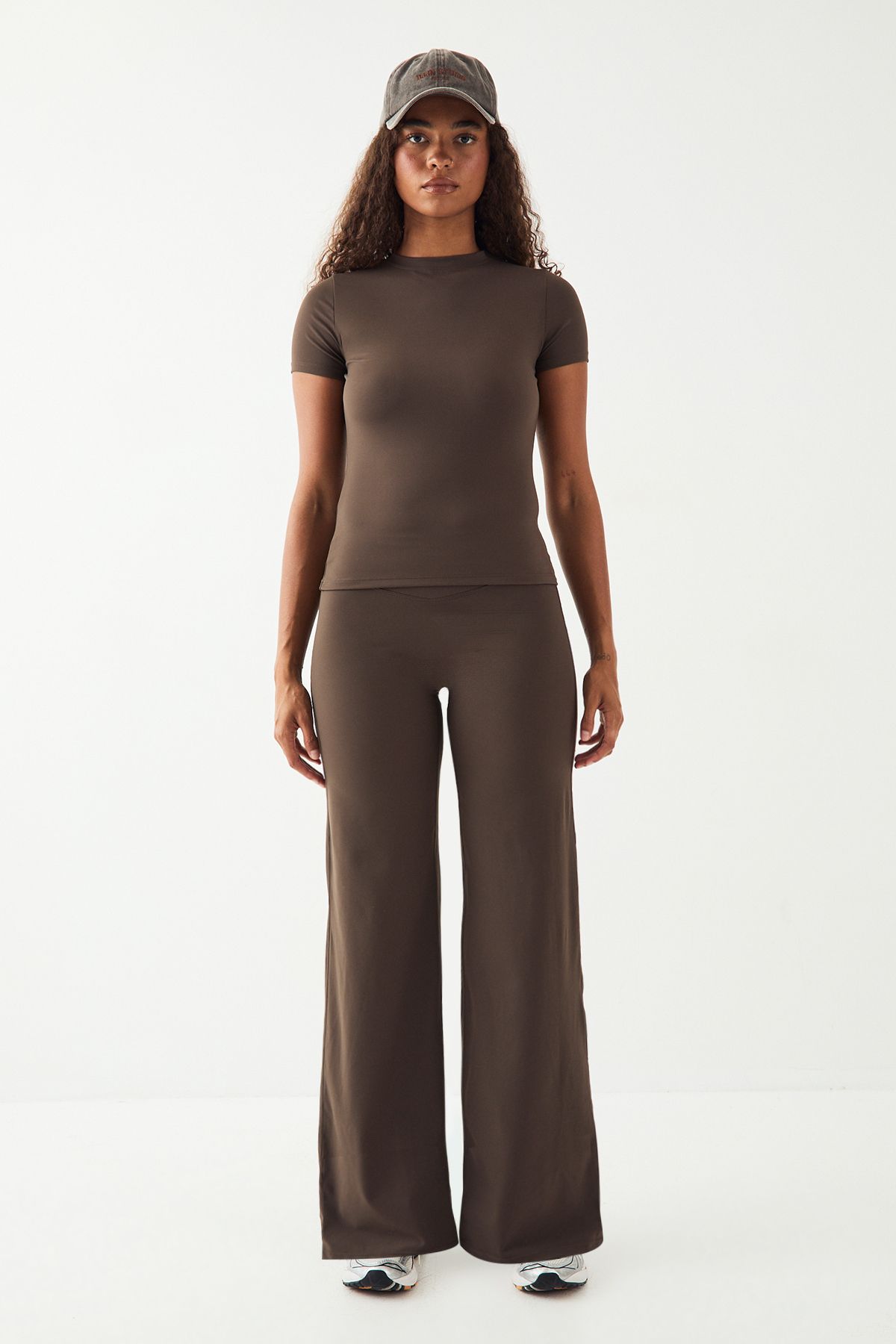 DSGN Studio DSGN Studio Ultra Sculpt Straight Leg Trouser Espresso image 5