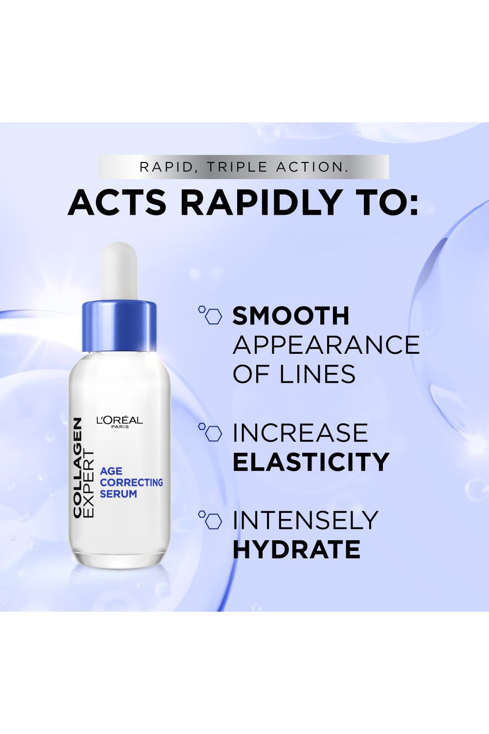 L'Oréal Paris Collagen Expert Age-Correcting Serum 30ml Multi image 3