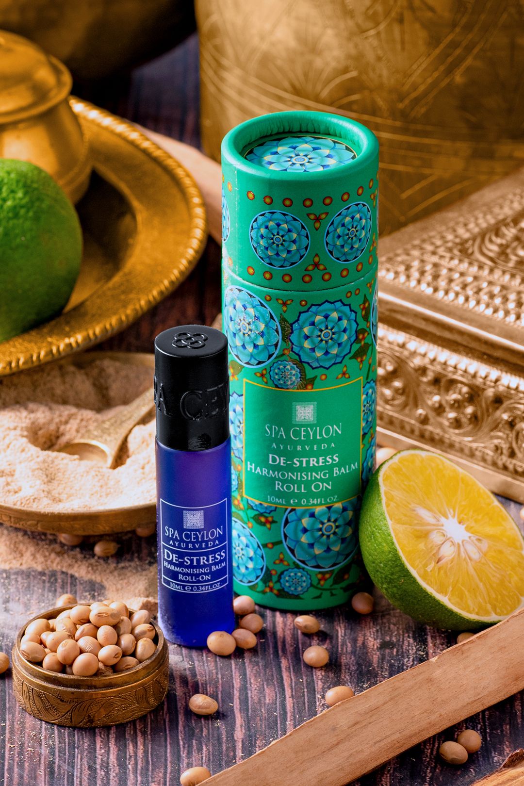 Spa Ceylon De-Stress Harmonising Balm Roll On 10ml image 2