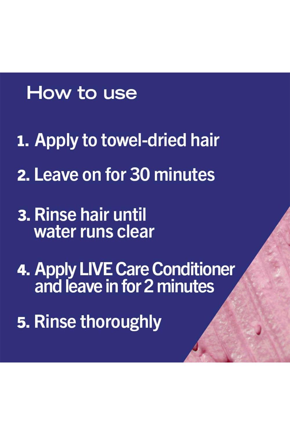 Schwarzkopf Live Ultra Brights 'Hair Dye' P123 Rose Gold 3 Pack image 2