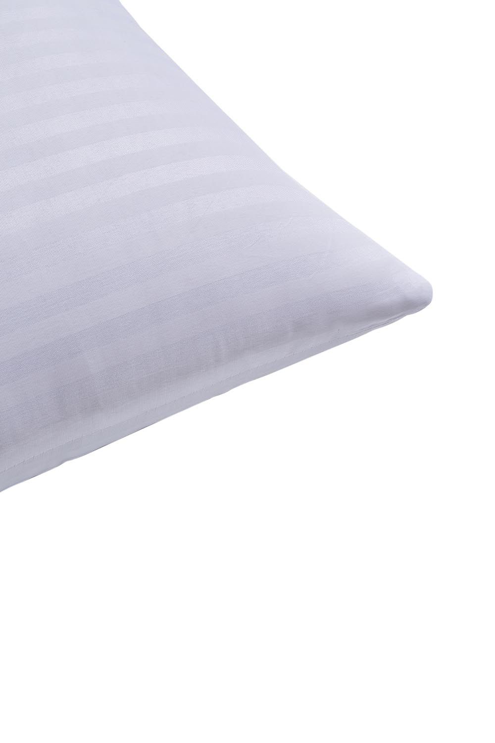 Living and Home 2Pcs Washable Stripe Bed Pillows Comfortable Medium Firm Support Pillows, 74cm L x 48cm W image 4