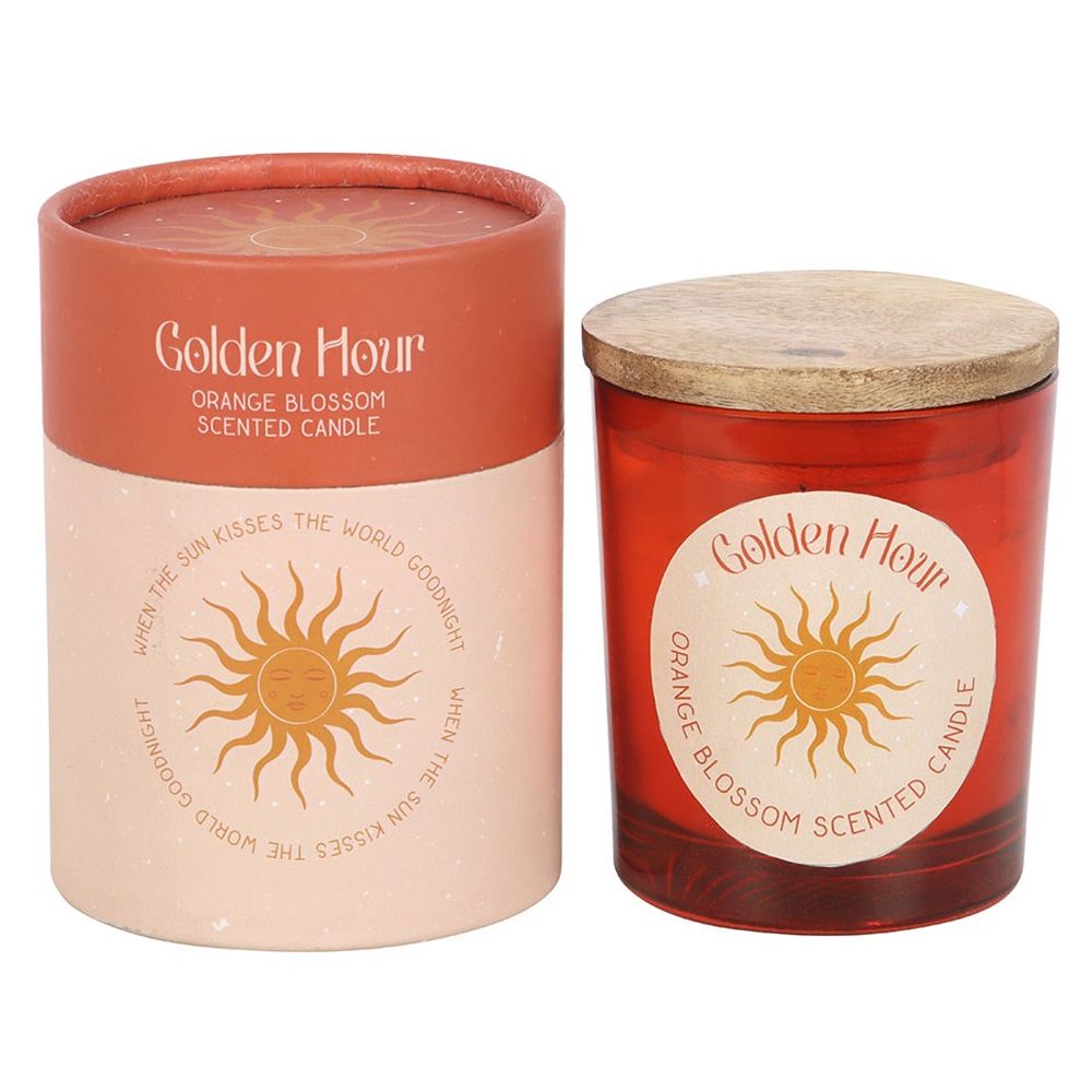 Something Different Golden Hour Orange Blossom Scented Candle image 2