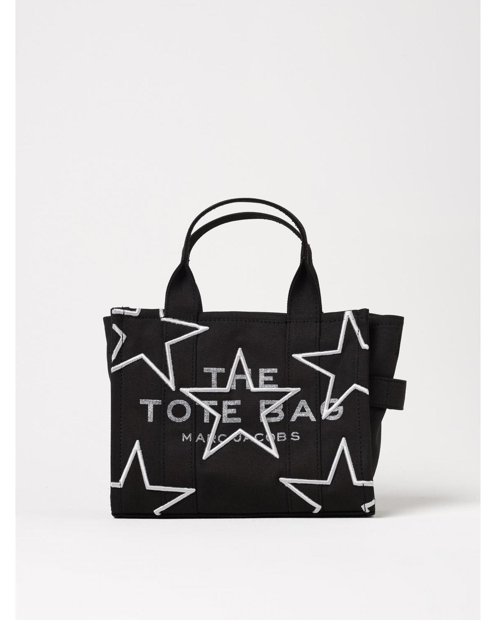 Marc Jacobs Mini Tote Star Design Wo - Black Handbags
