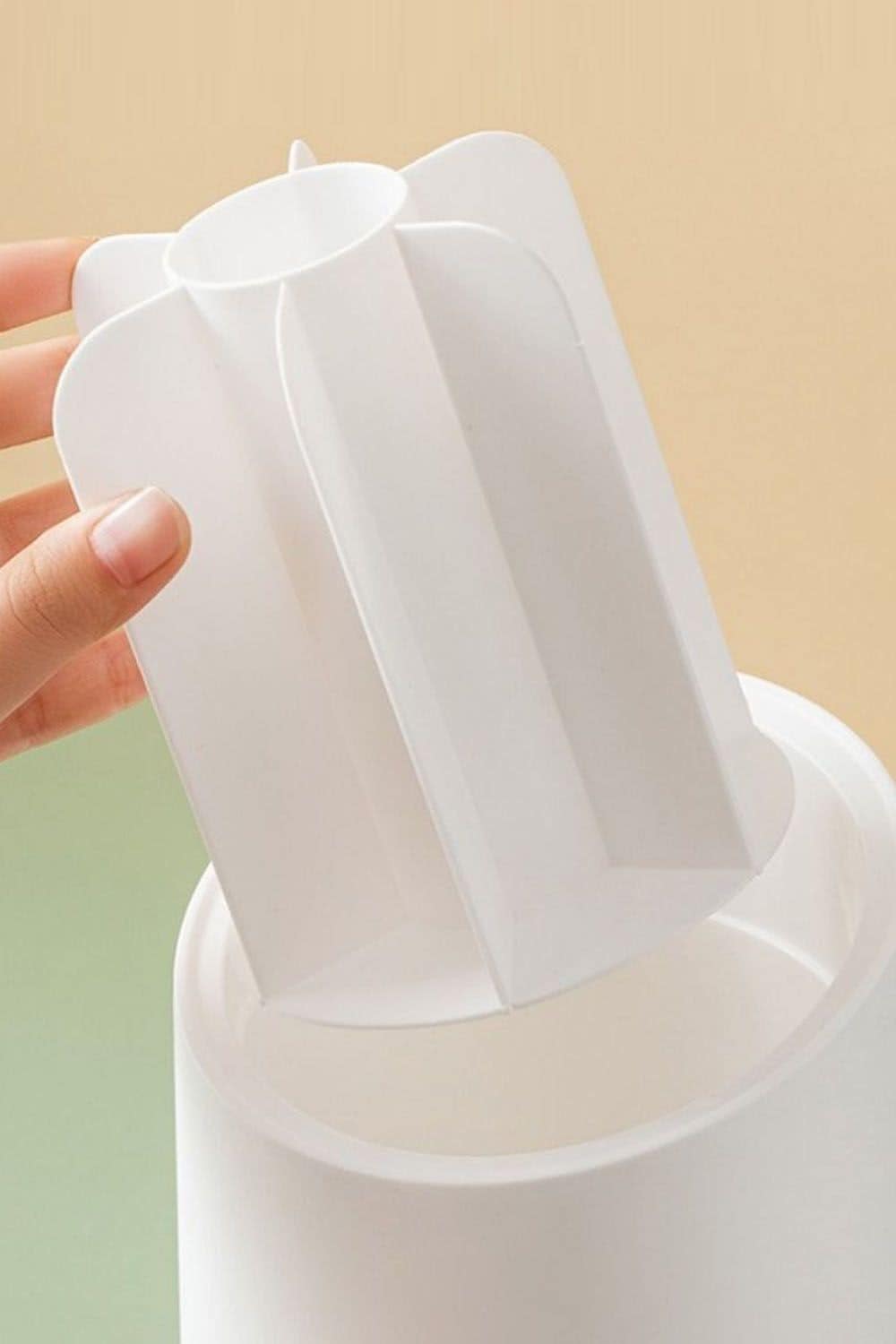 Living and Home Makeup Brush Holder Organizer with Lid image 2