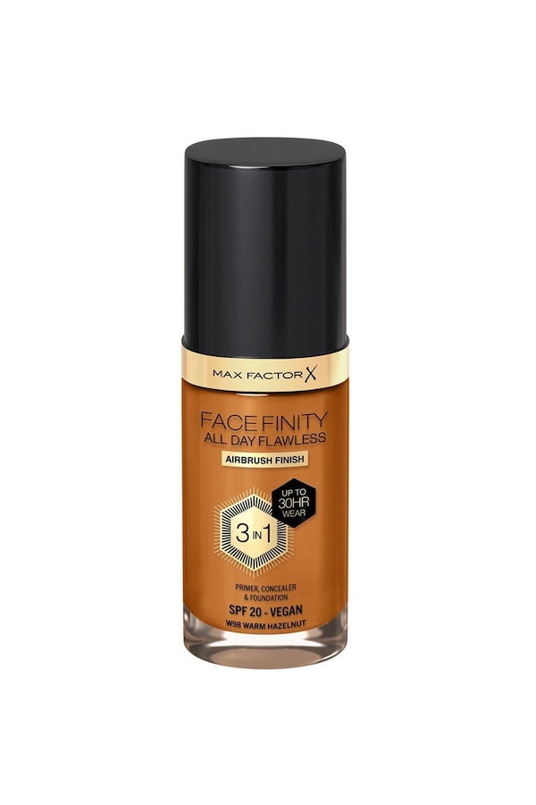 Max Factor Facefinity All Day Flawless 3 in 1 Vegan Foundation Warm Hazelnut