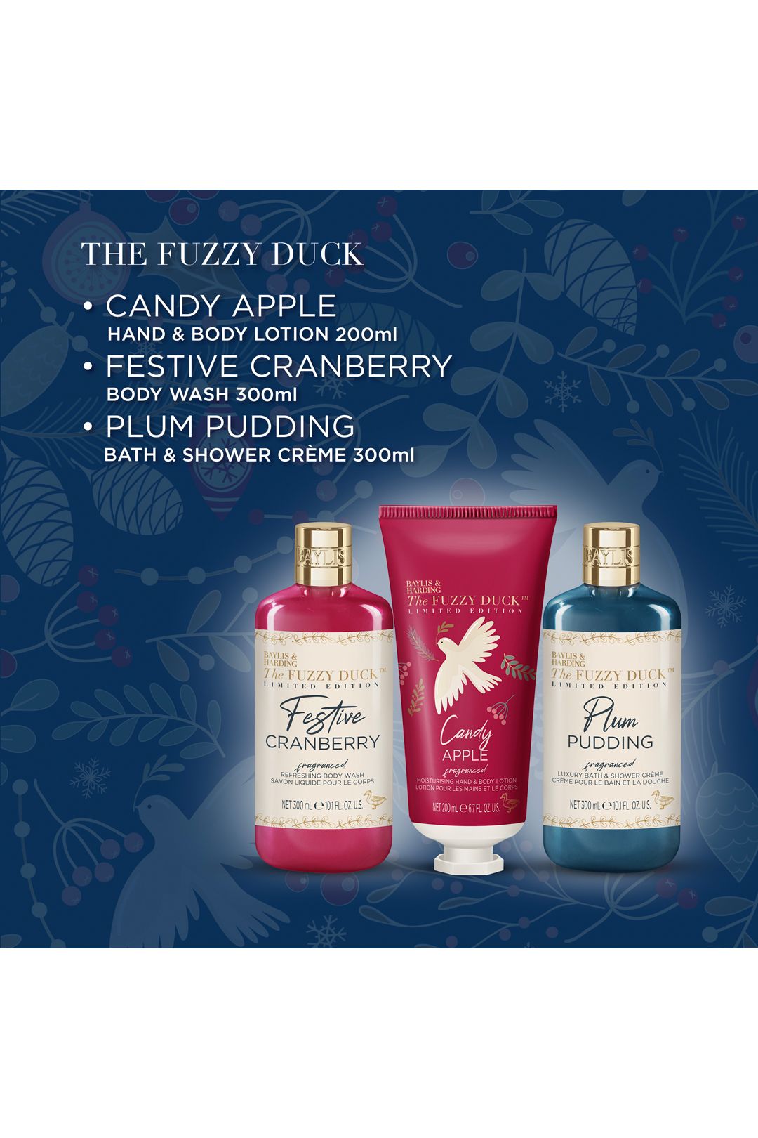 Baylis & Harding The Fuzzy Duck Winter Wonderland Festive Luxury Body Care Gift Set Multi image 4