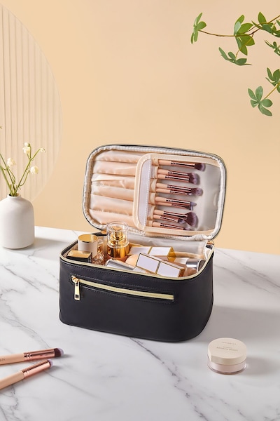 SHEONLY Toiletry Bag Travel Bag Water-resistant Makeup Cosmetic Bag Travel Organizer for Accessories, Shampoo, Full-size Container, Toiletries For Home Dormitory